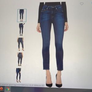 Good American good legs skinny jeans
